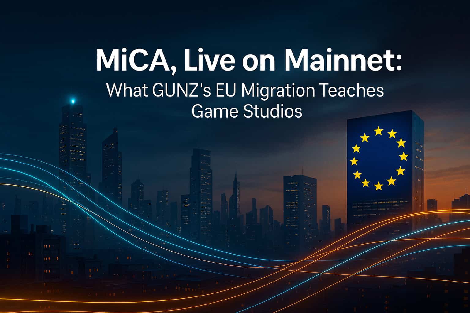MiCA Gaming in Practice: Lessons from GUNZ's EU Migration