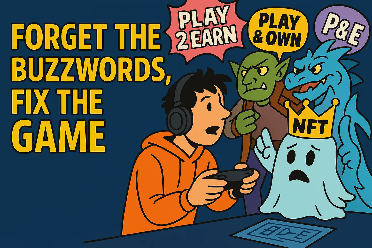 Stop Renaming P2E: The Problem Isn't Earning—It's the Game